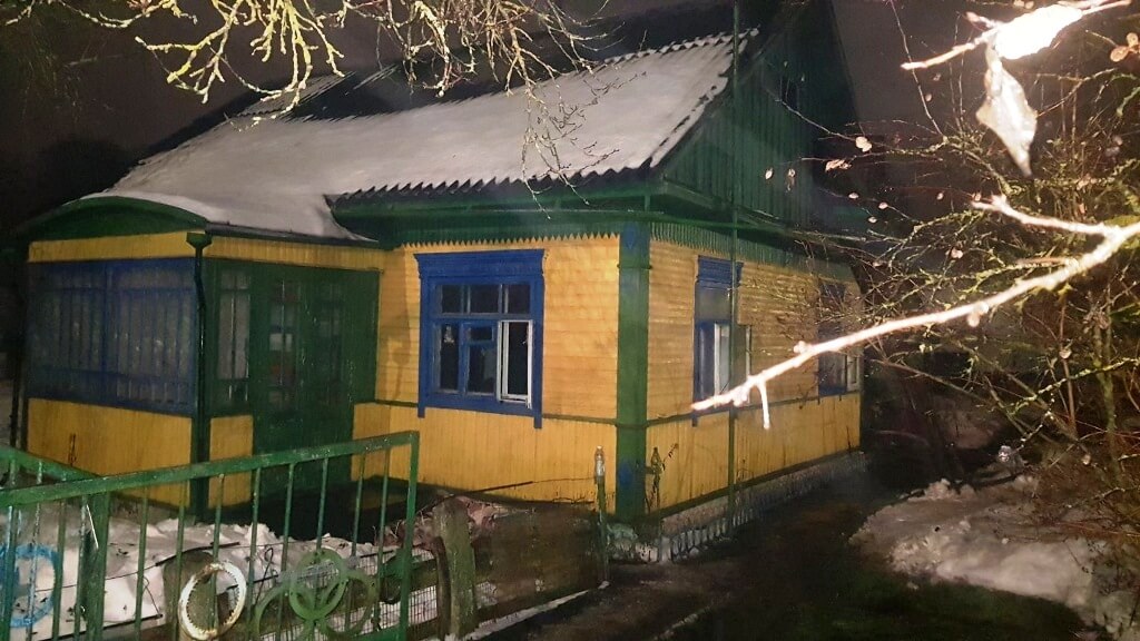 Пожар в Городище Барановичский район МЧС